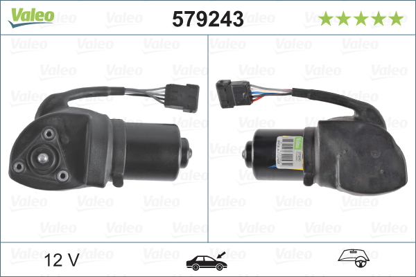 Motor stieračov VALEO